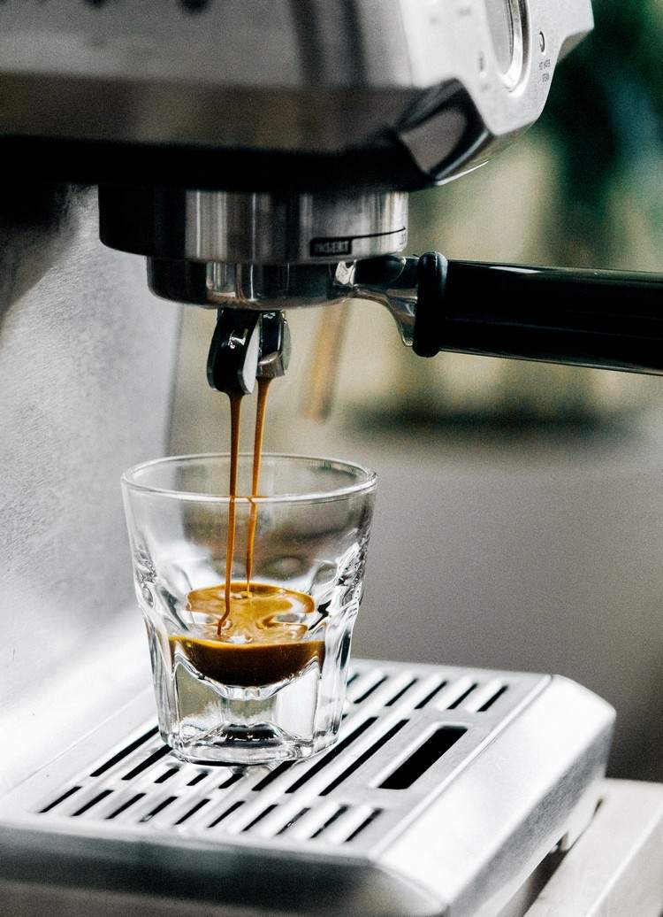Kaffeemaschinen-Arten Siebträgermaschine Espresso