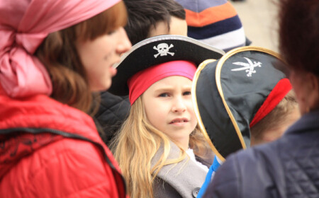 Piratenparty für Kinder zum Geburtstag Deko selber machen