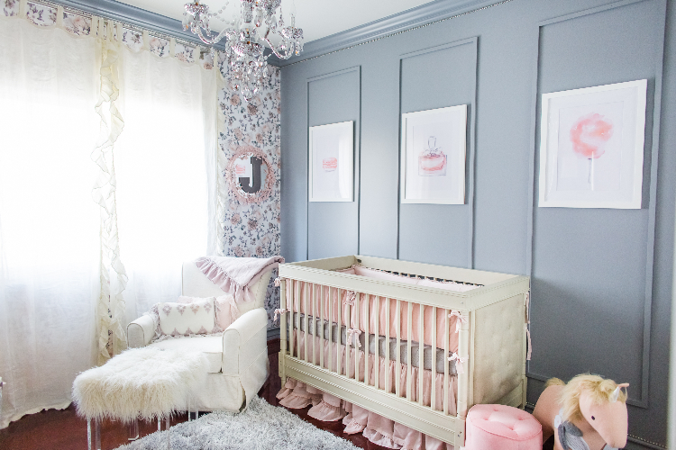 Babyzimmer In Grau Und Rosa Einrichten 40 Entzuckende Ideen