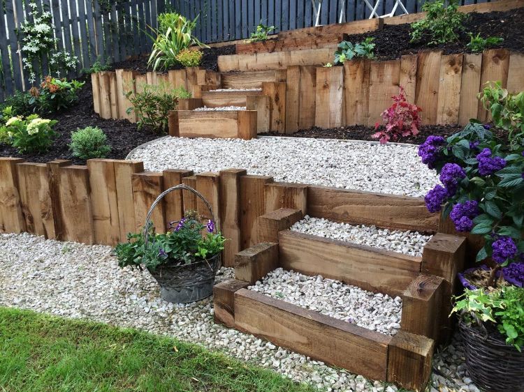 Garten in Hanglage terrasieren So können Sie einen Hang