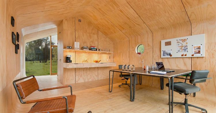 mini häuser wohnhaus kleinhaus mobil wohnung kleinformat waldhütte holzhütte schichten ästhetisch langlebig wohnzimmer