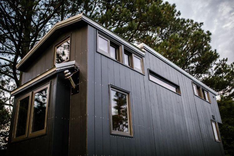 mini häuser wohnhaus kleinhaus mobil wohnung wohnmobil kleinformat waldhütte holzhütte rook tiny haus
