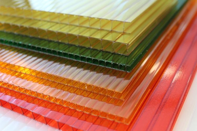 polycarbonat platte beschichtung polycarbonatplatten kunststoff makrolonscheiben doppelstegplatten farbtöne