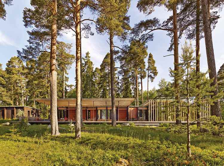 ökologisch bauen nachhaltigkeit konzepte bauweise nachhaltige architektur nachhaltiges design waldhaus