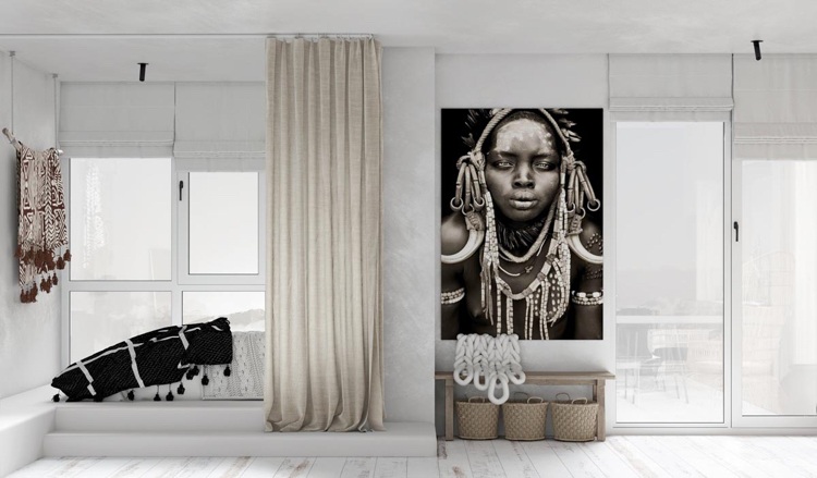 XXL Wandkunst Afrika Style Ethno Look