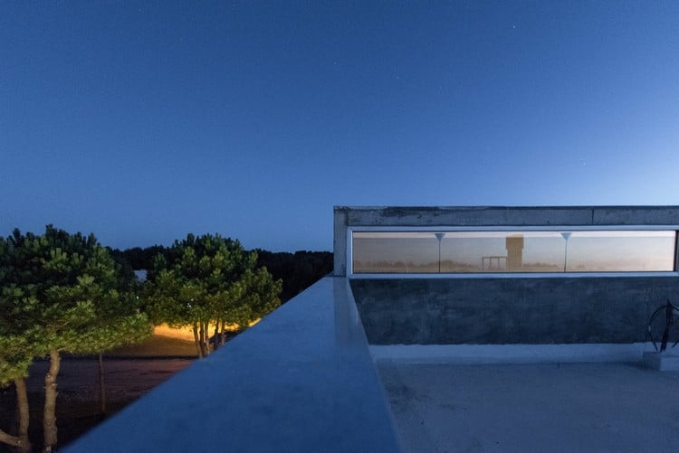 dach betonhaus flachdach modern