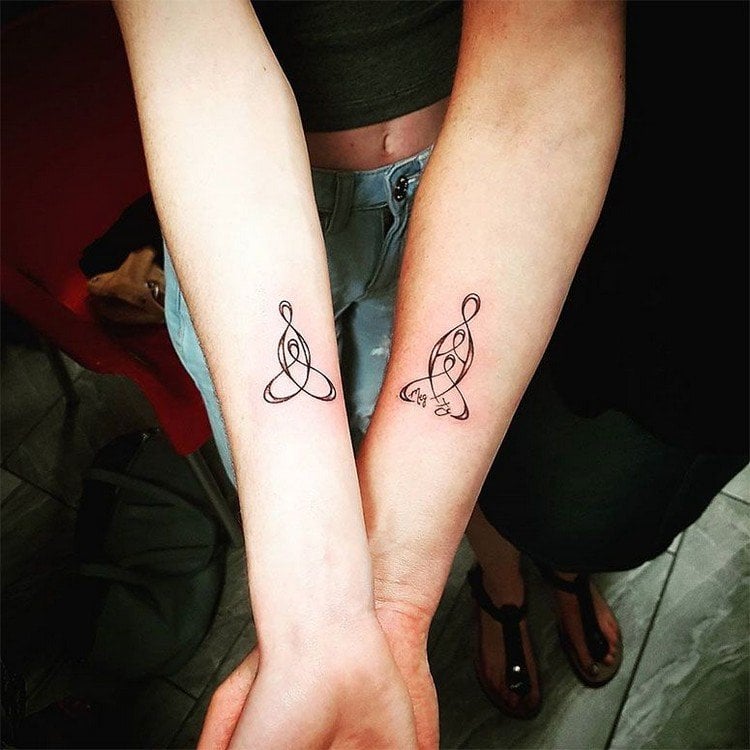 familien tattoo ideen keltisches symbol mutterschaft