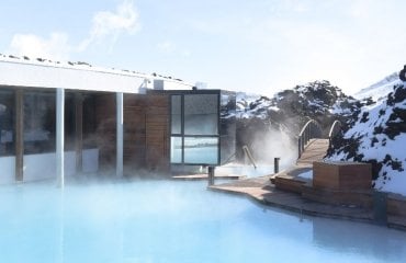 hotel mit thermalbad in Island erloschene vulkane blaue lagune wohlbefinden design luxus natur ferienort gesundheit heilwasser