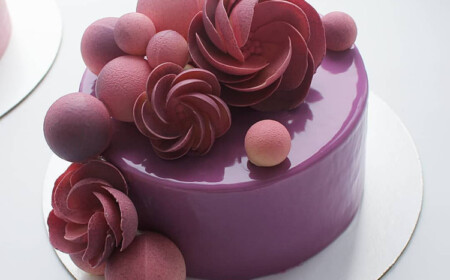 Mirror glaze Torte
