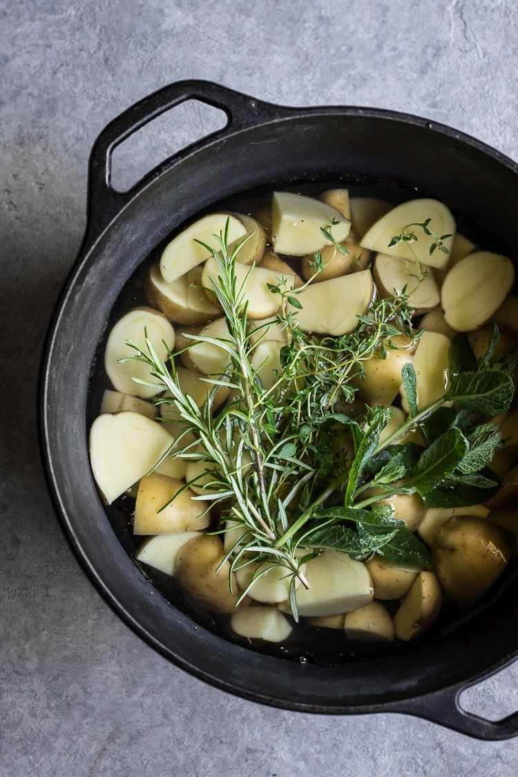 rezepte mit kartoffeln kochen frische kräuter
