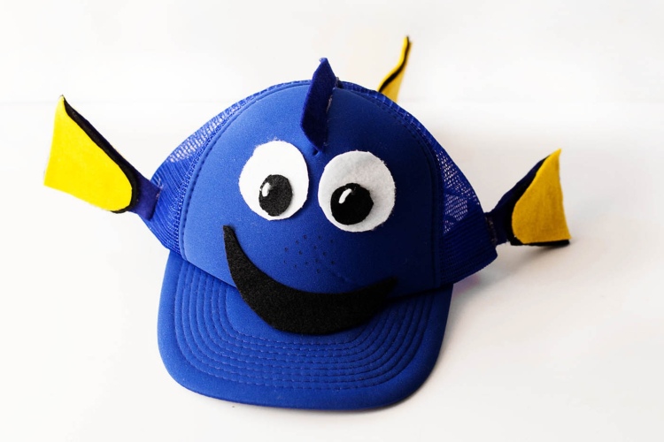 Nemo Kostüm Dori Hut selber machen