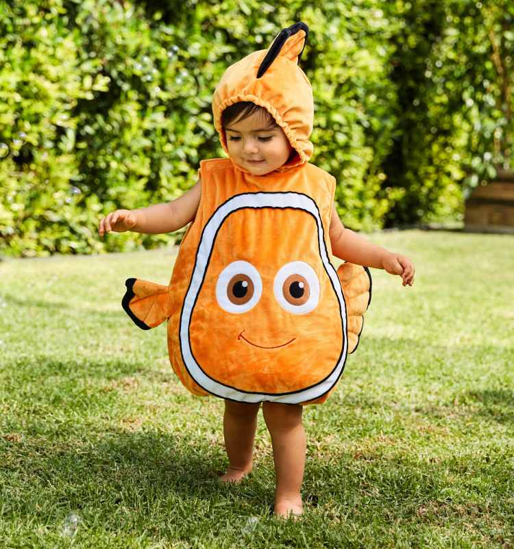 Nemo Kostüm Mädchen Plüsche Halloween selber machen