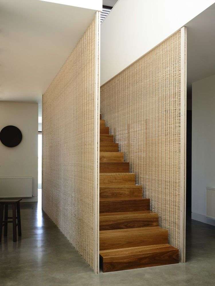 absturzsicherung treppe moderne ideen für treppenschutzgitter stroh modern trendig strandhaus design kombinieren