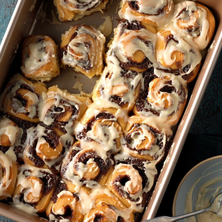 ahornsirup zimtschnecken dessert süße brotbackautomat rezepte