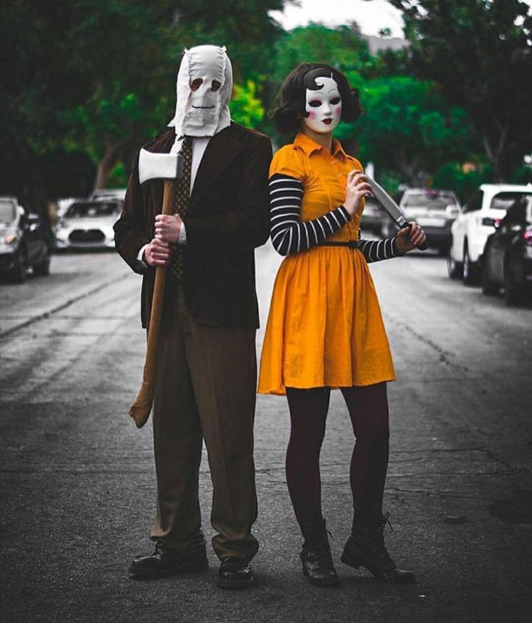 horror kostuem the strangers halloween masken ideen schnell