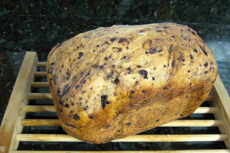 kalamata brot oliven vollkorn basilikum rezepte für den brotbackautomaten