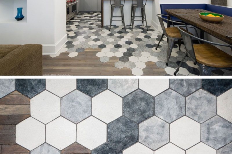 Parkett und Fliesen kombinieren Tipps zum Übergang ohne Schiene