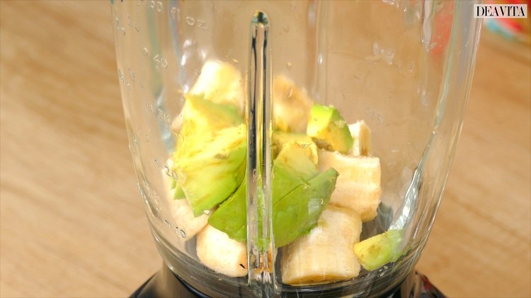 Grüne Smoothie Rezepte zum Abnehmen Avocado Banane