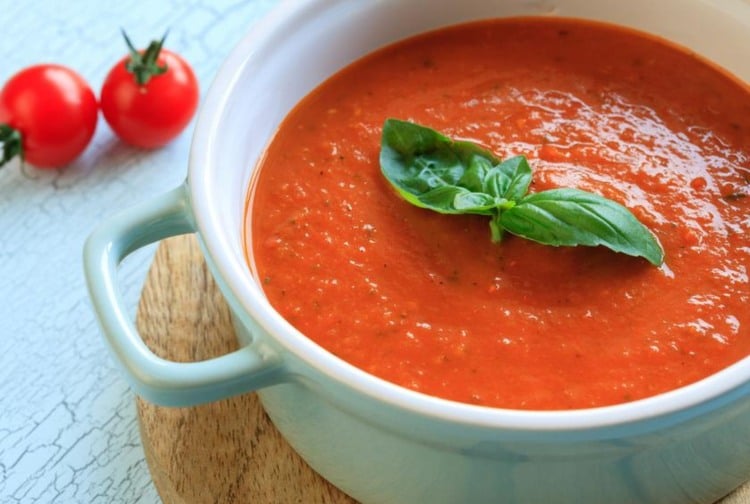 Intervallfasten Rezepten Tomatensuppe kochen