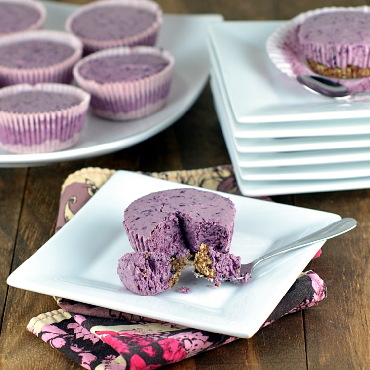 blaubeere rezept vegane käsekuchen muffins mandeln cashew