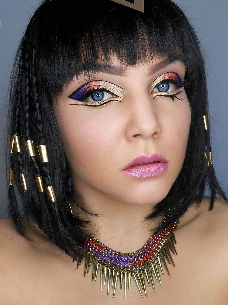 cleopatra schminken fasching halloween katy perry musikvideo