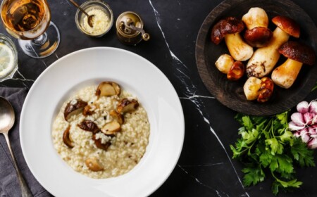 essbare pilze sorten erkennen zubereiten steinpilze risotto