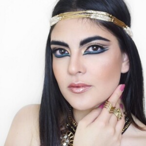fasching halloween cleopatra schminken ideen