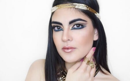 fasching halloween cleopatra schminken ideen