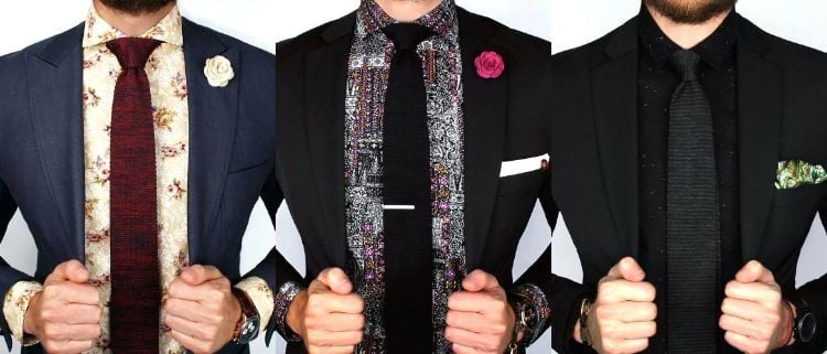 hemd krawatte kombination bleistifte interessante interpretation farbtöne farbkombinationen palette