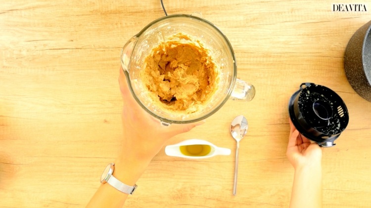 hummus rezept original zubereitung mixer kichererbsenpüree