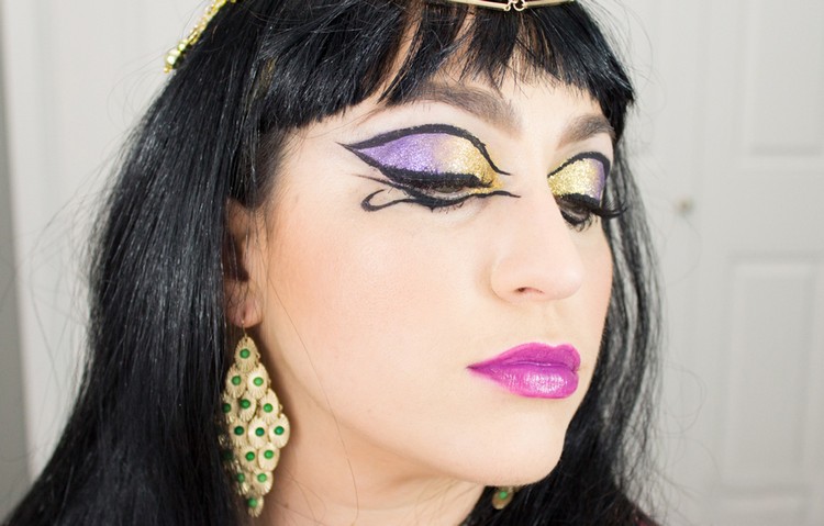 schminken cleopatra kostüm ägypterin