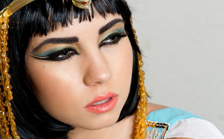 ägypterin schminken cleopatra kostüm