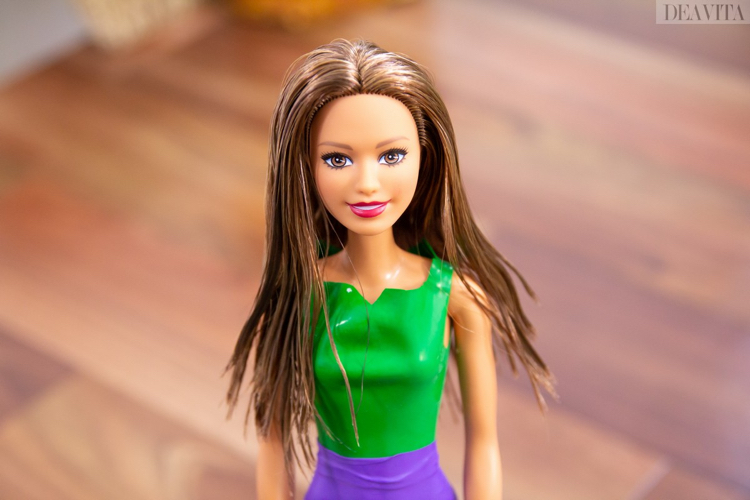 Barbie Haare Glätten