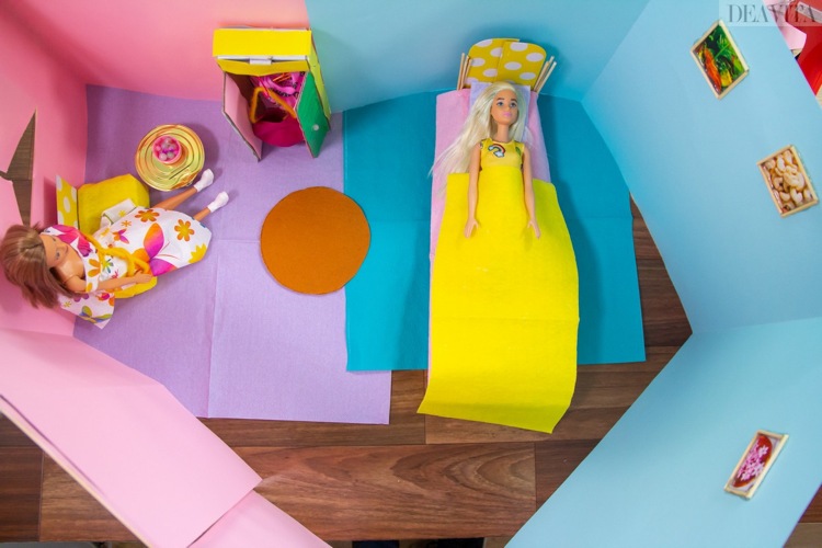 Möbel fürs Puppenhaus selber machen Ideen