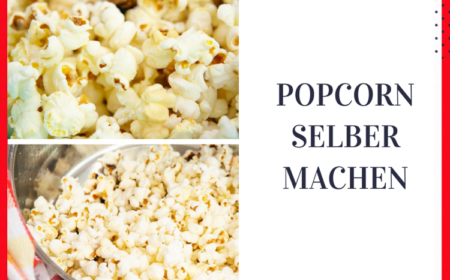 Popcorn selber machen im Topf mit Deckel