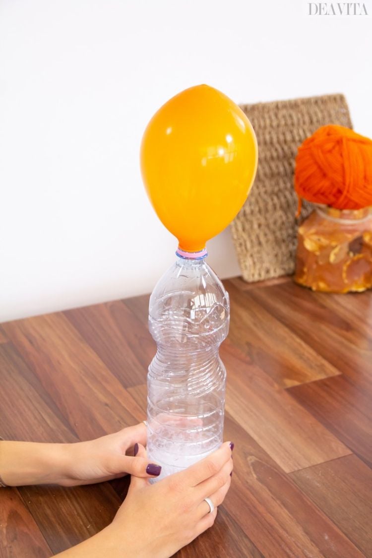 ergebnis resultat einfache experimente für kinder luftballon aufblasen
