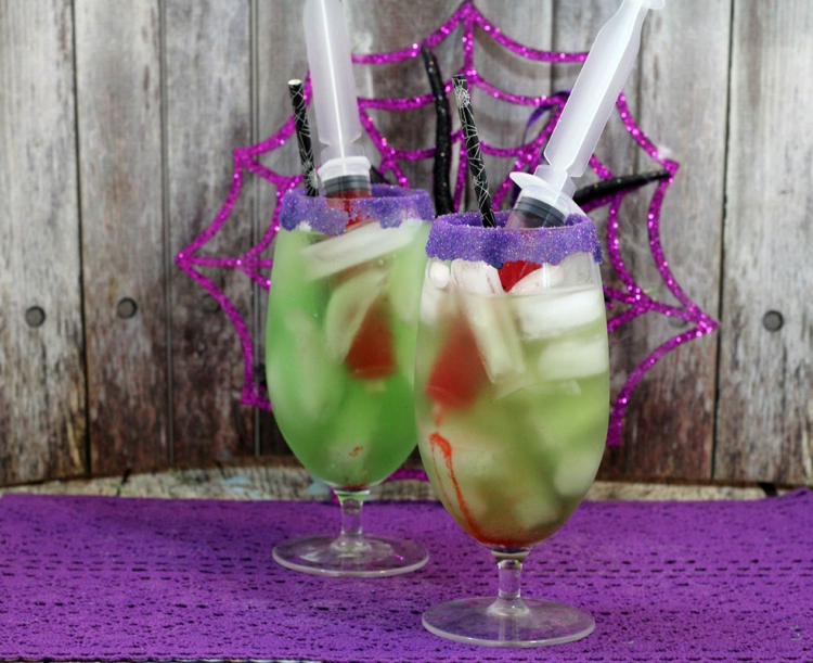 kinderbowle alkocholfrei halloween rezepte getränke