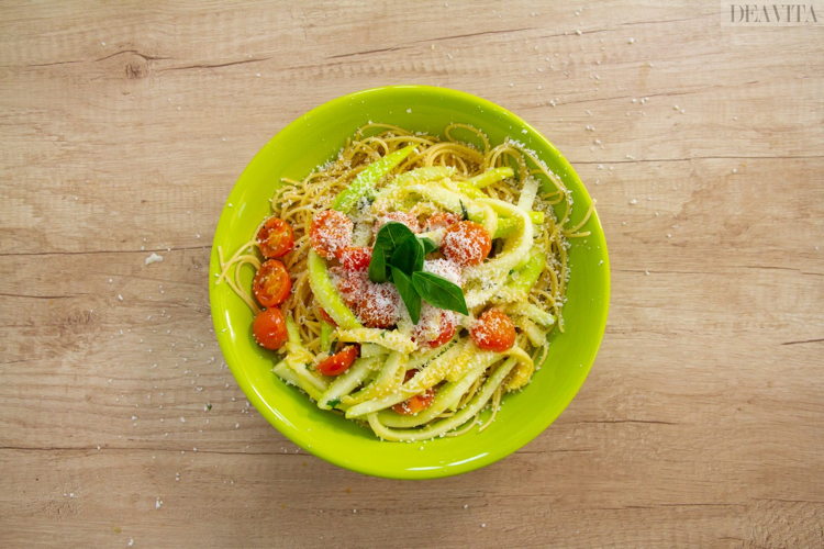 Spaghetti mit Zucchini