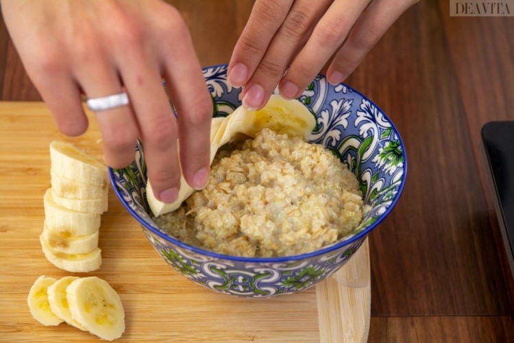 zimt bananen quinoa porridge rezept nährstoffreich