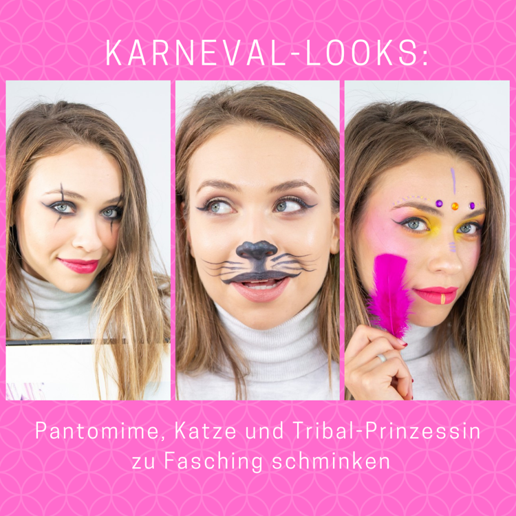 Fasching schminken