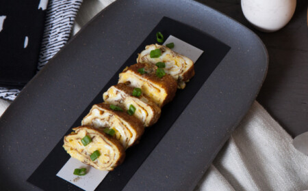 Tamagoyaki japanisches omelett gerollt rezept zutaten einfach