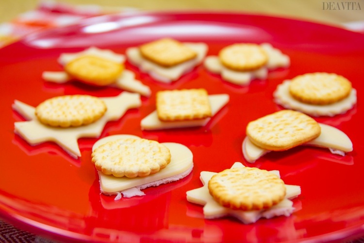 crackers schinken käse silvestr buffet ideen