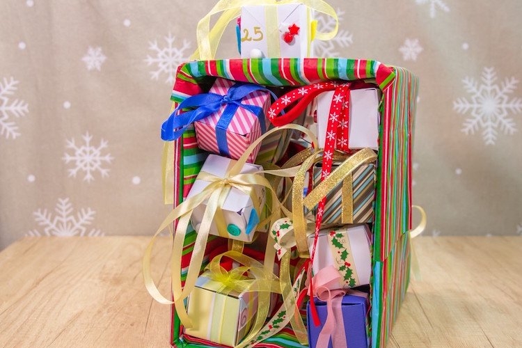 diy adventskalender einfache basteldeen weihnachtskalender selber machen füllung geschenkverpackungen endergebnis geschnke