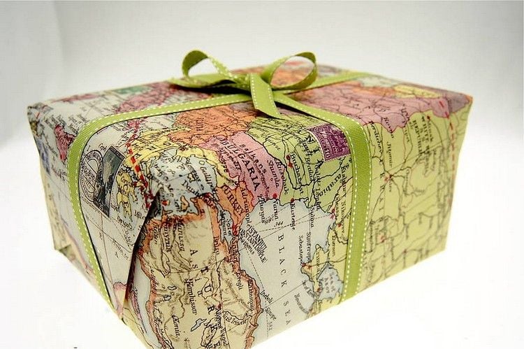 geschenkverpackung reisegutschein basteln kreative ideen urlaubgutschein selber machen geschenke verpackt karte
