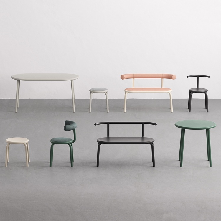 modernes büromöbel design neue trends designer stühle hocker farben formen