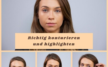 richtig konturieren und highlighten schminkanleitung concealer contour stick