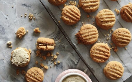 schneeflocken plätzchen vegan zubereiten cashewbutter kokos creme