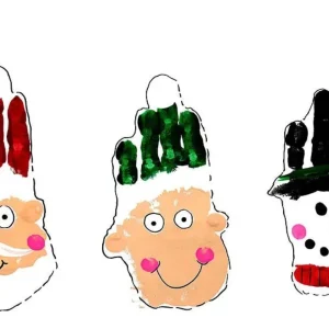 weihnachtliche basteleien für 3jährige kinder