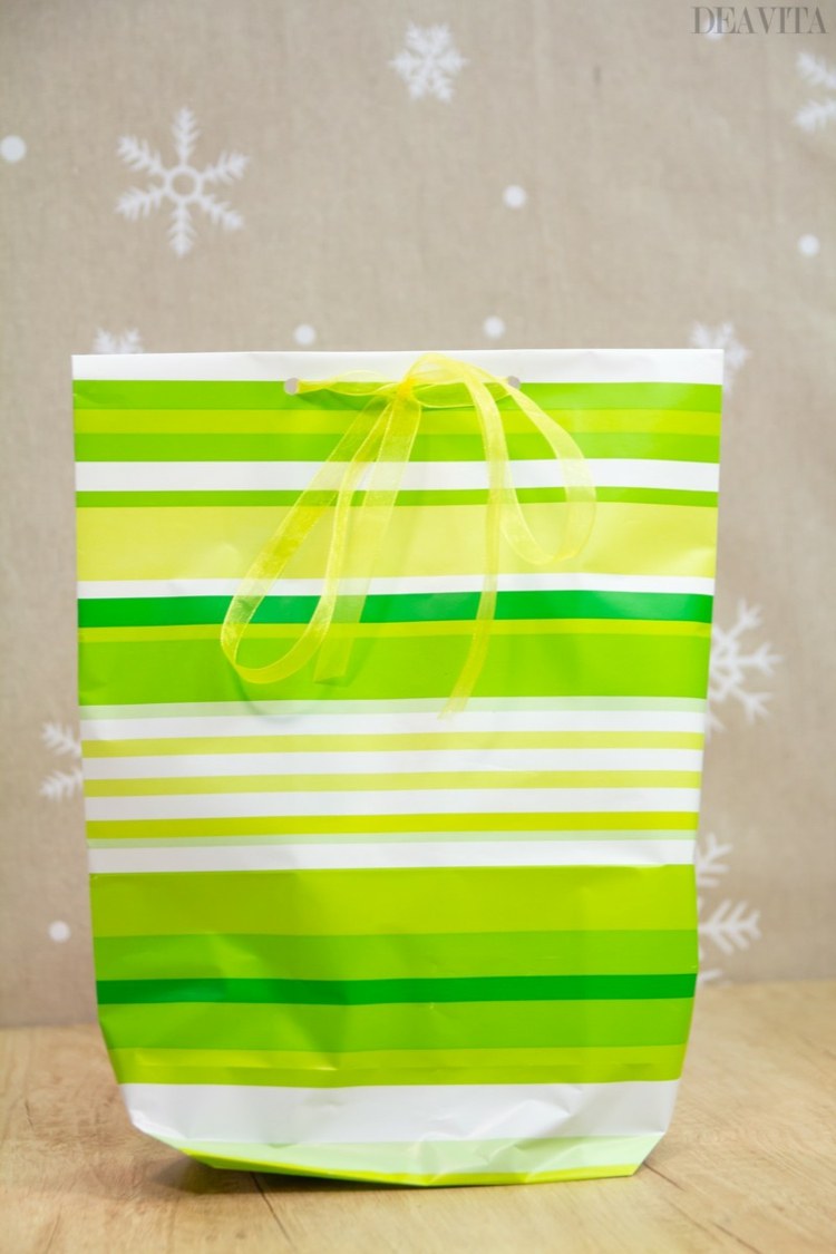 weihnachtsgeschenke schön verpacken geschenktüte basteln falten