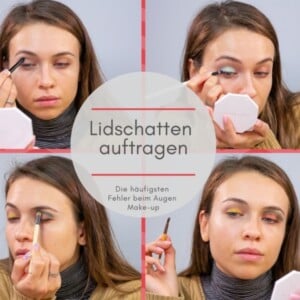 Lidschatten auftragen